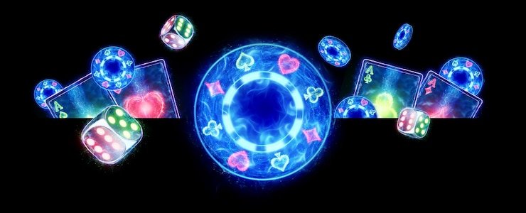 Kartu fitur baccarat dengan gaya ungu